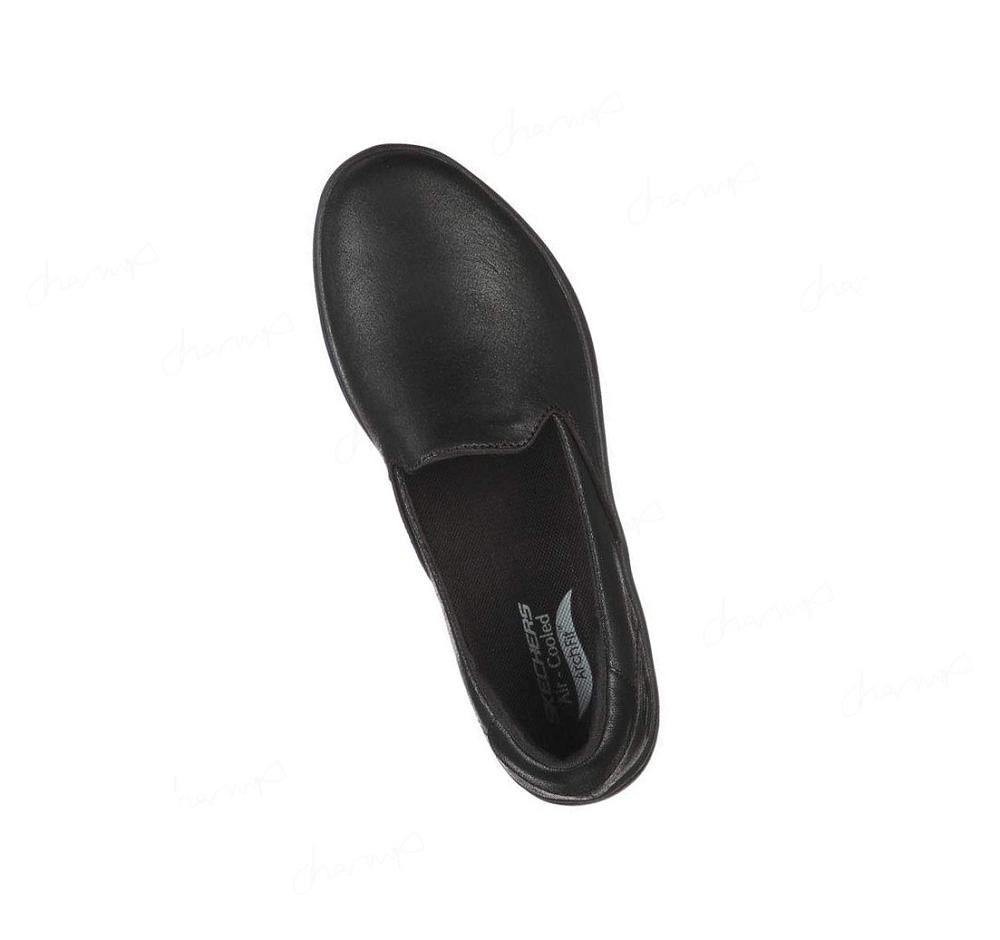 Flats Skechers Arch Fit Uplift - To The Beat Mujer Negras | A86TA_AR