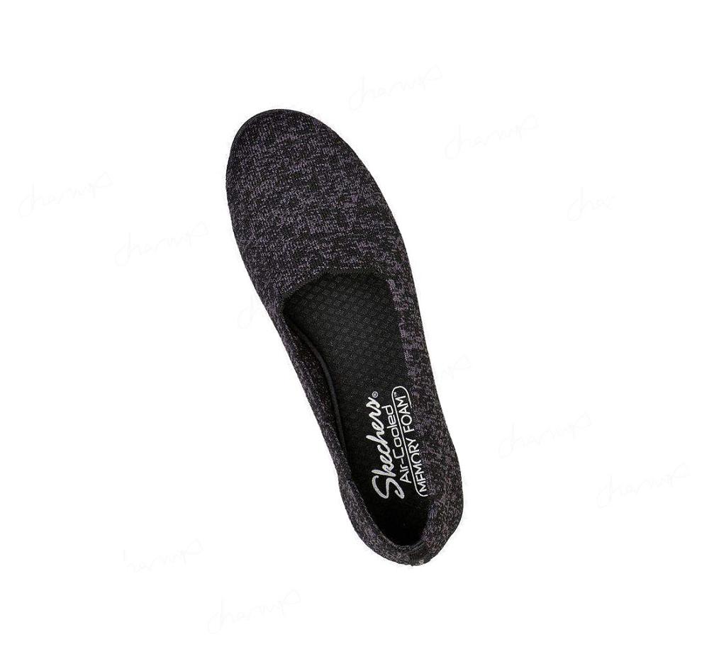 Flats Skechers Cleo Deporte - Soo Groovy Mujer Negras Gris | A805D_AR