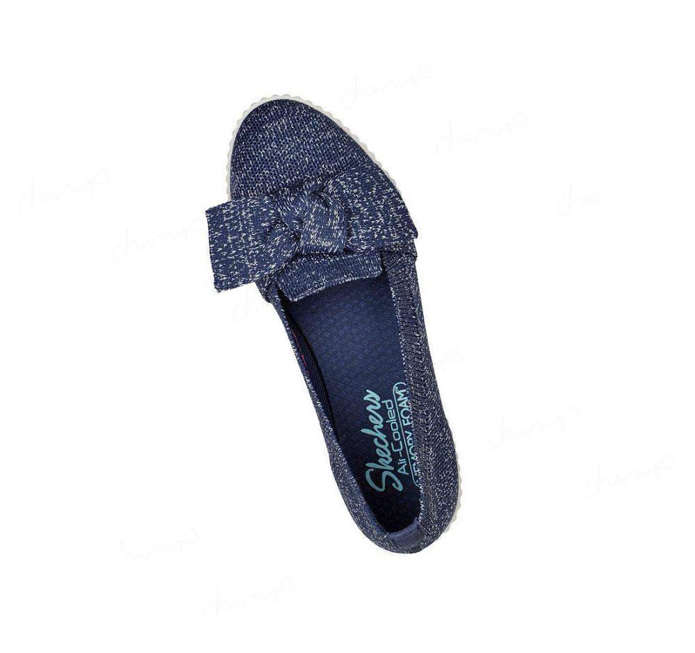 Flats Skechers Cleo Maya Mujer Azul Marino | A926L_AR