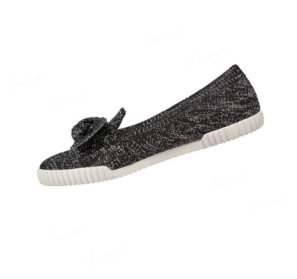 Flats Skechers Cleo Maya Mujer Negras | A9305_AR