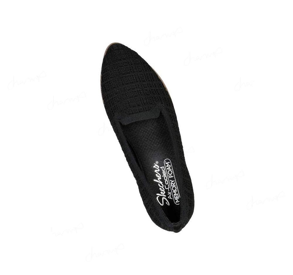 Flats Skechers Cleo Sawdust Mujer Negras | A9518_AR