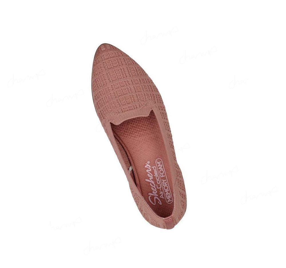 Flats Skechers Cleo Sawdust Mujer Rosas | A9A2W_AR