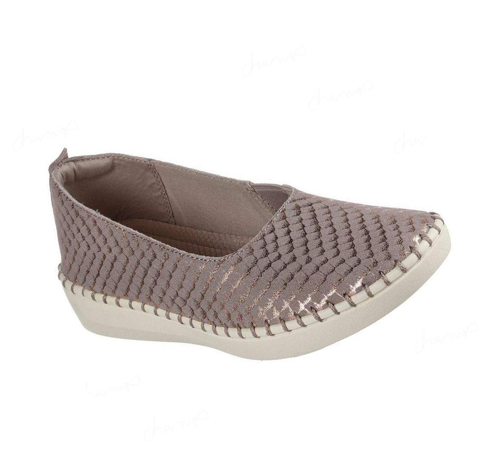 Flats Skechers Sepulveda 2.0 - Summer Sheen Mujer Gris Marrones | A828R_AR