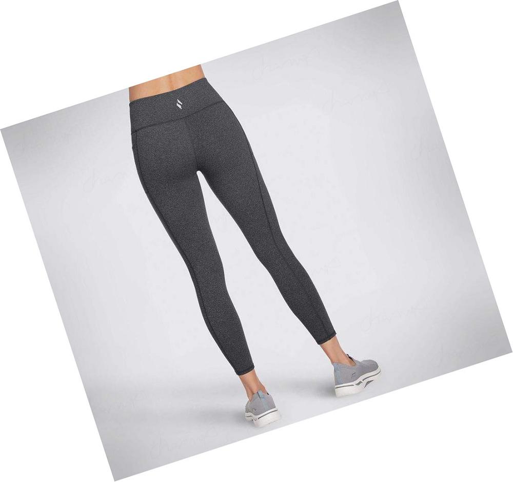 Leggins Skechers GOFLEX LUXE Mujer Gris | 56AAK_AR