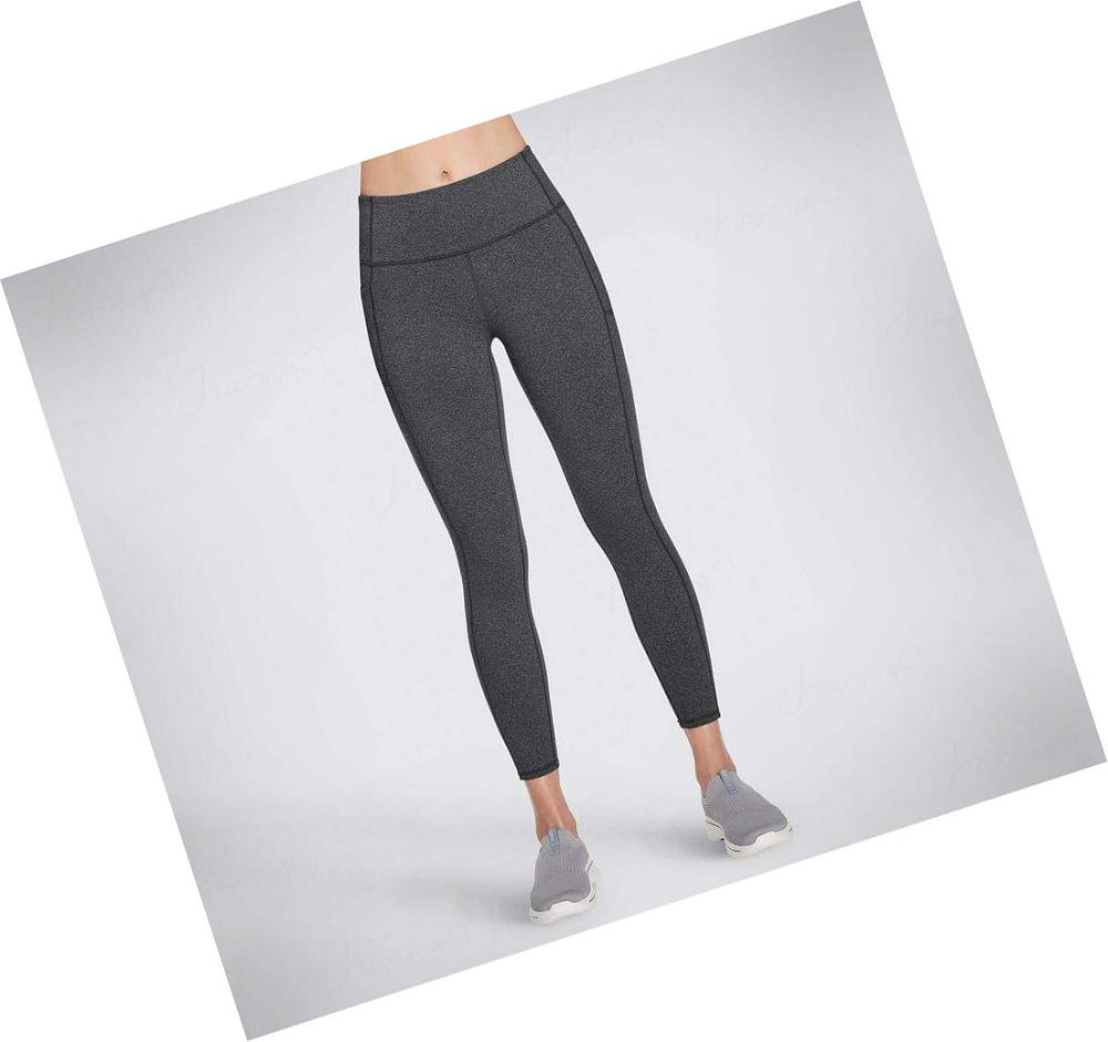 Leggins Skechers GOFLEX LUXE Mujer Gris | 56AAK_AR