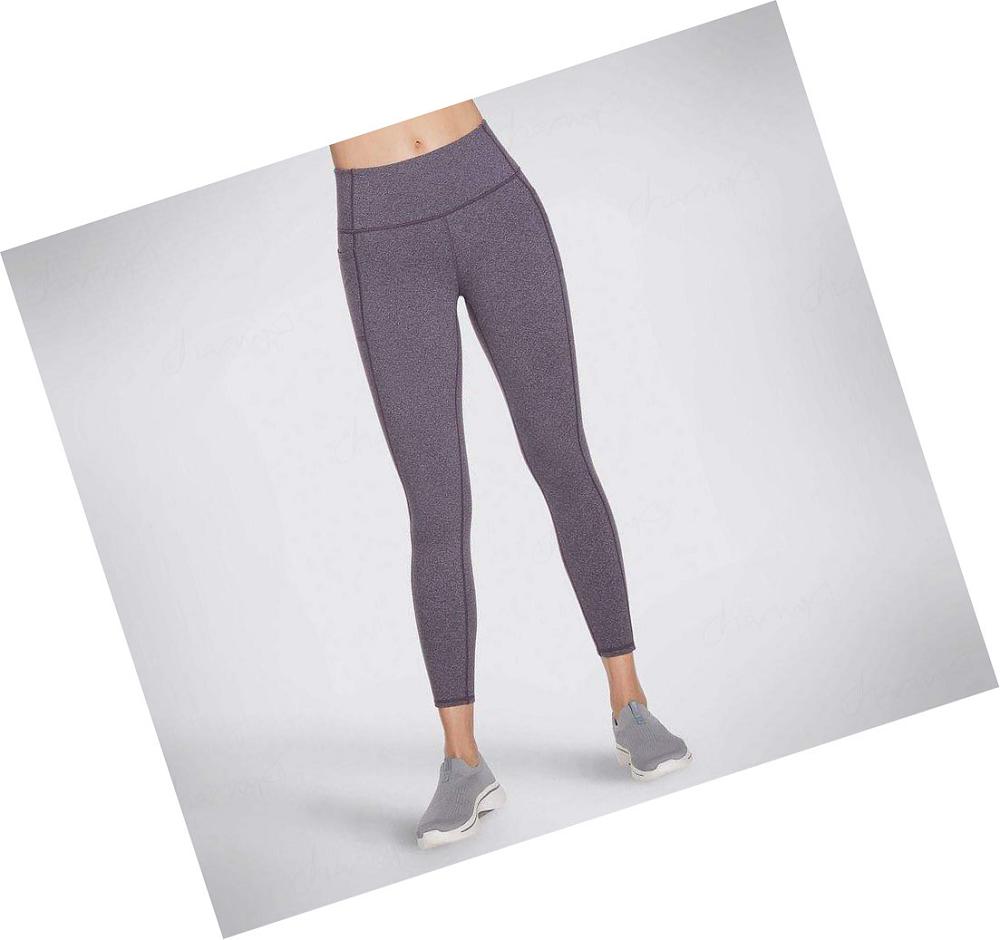 Leggins Skechers GOFLEX LUXE Mujer Moradas | 563A5_AR