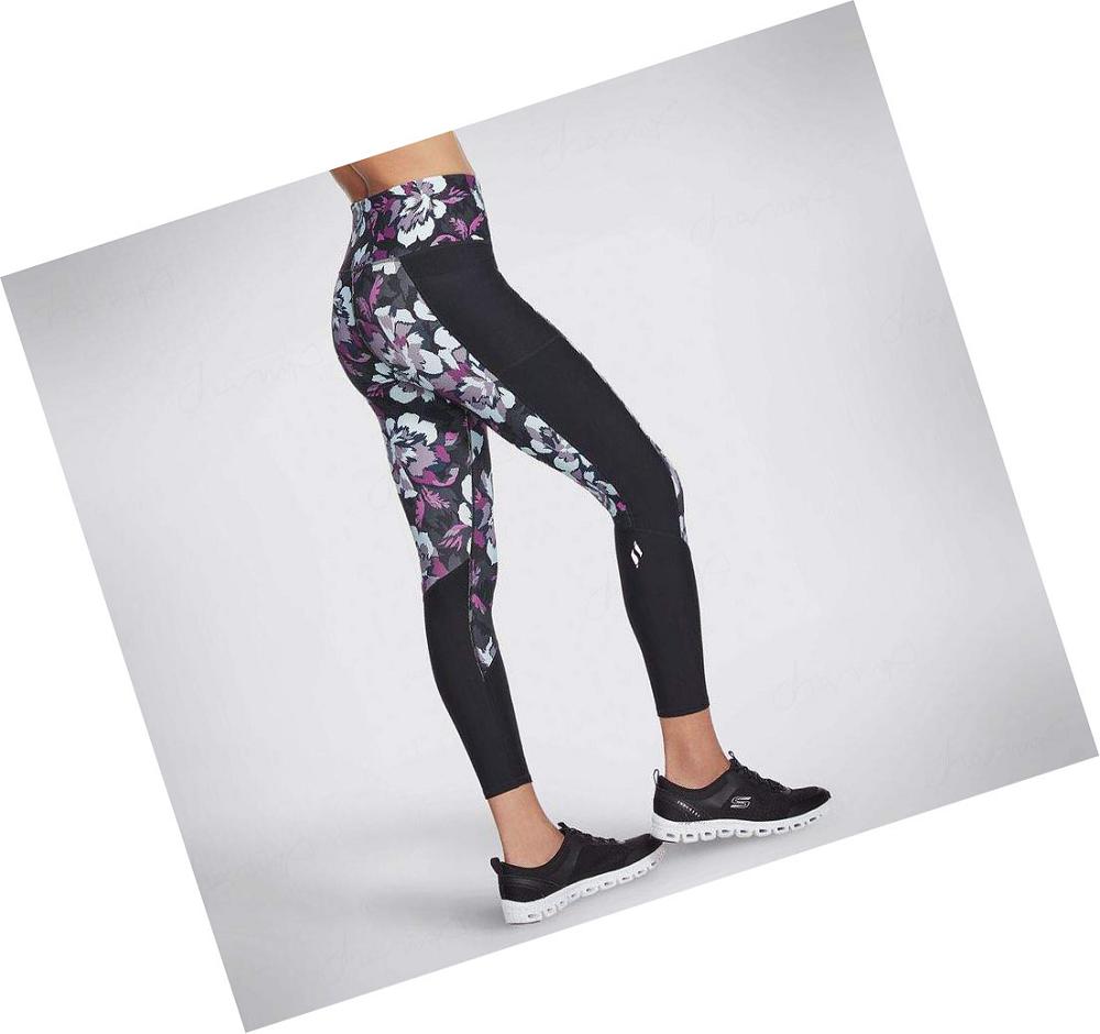 Leggins Skechers GO FLEX Orchid Bloom HW 7/8 Mujer Multicolor | 56AT0_AR