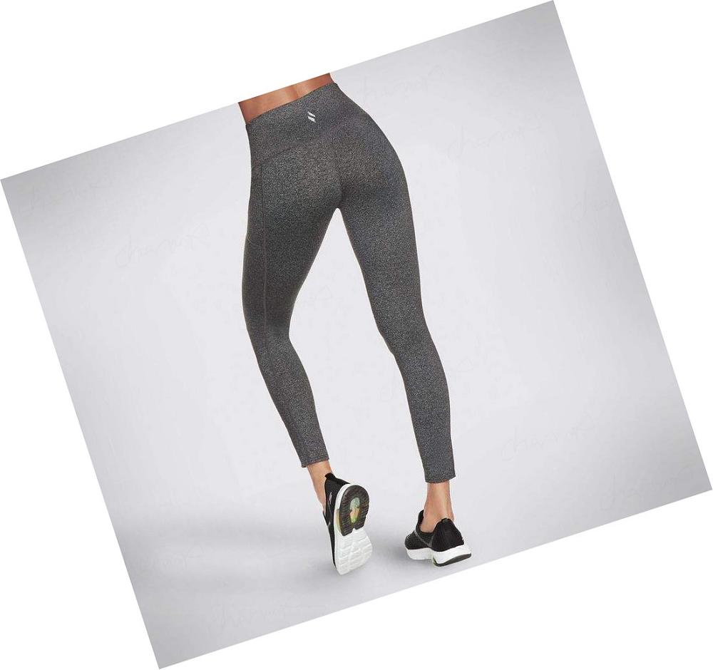 Leggins Skechers GO WALK HW Mujer Gris | 6322W_AR