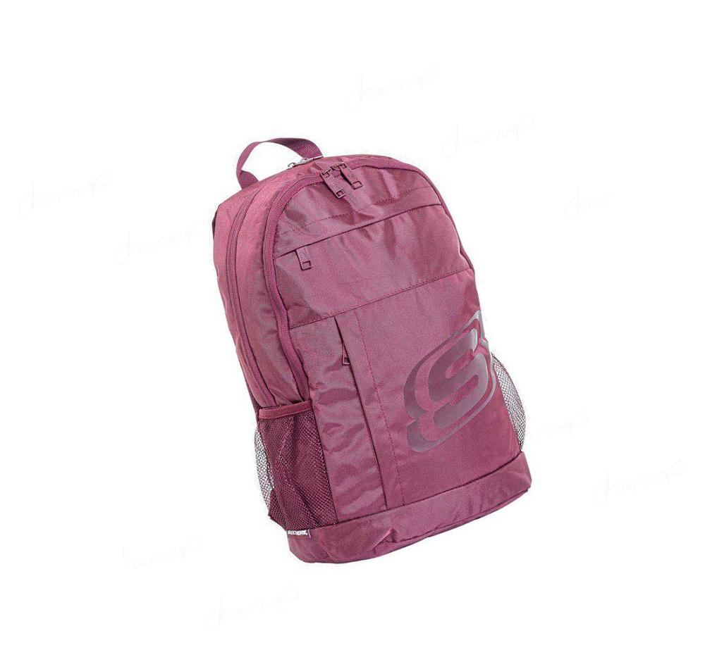 Mochilas Skechers Central II Mujer Burdeos | AT698_AR