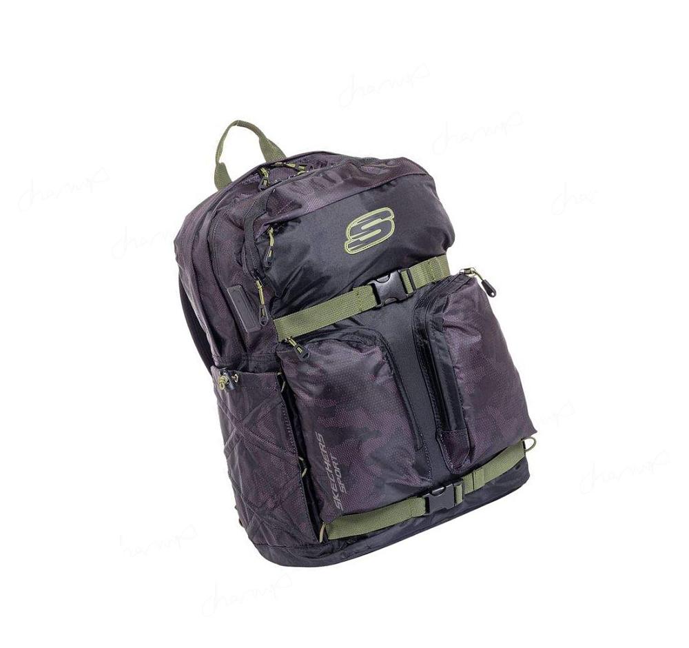 Mochilas Skechers Discoverer Hombre Moradas | I239D_AR