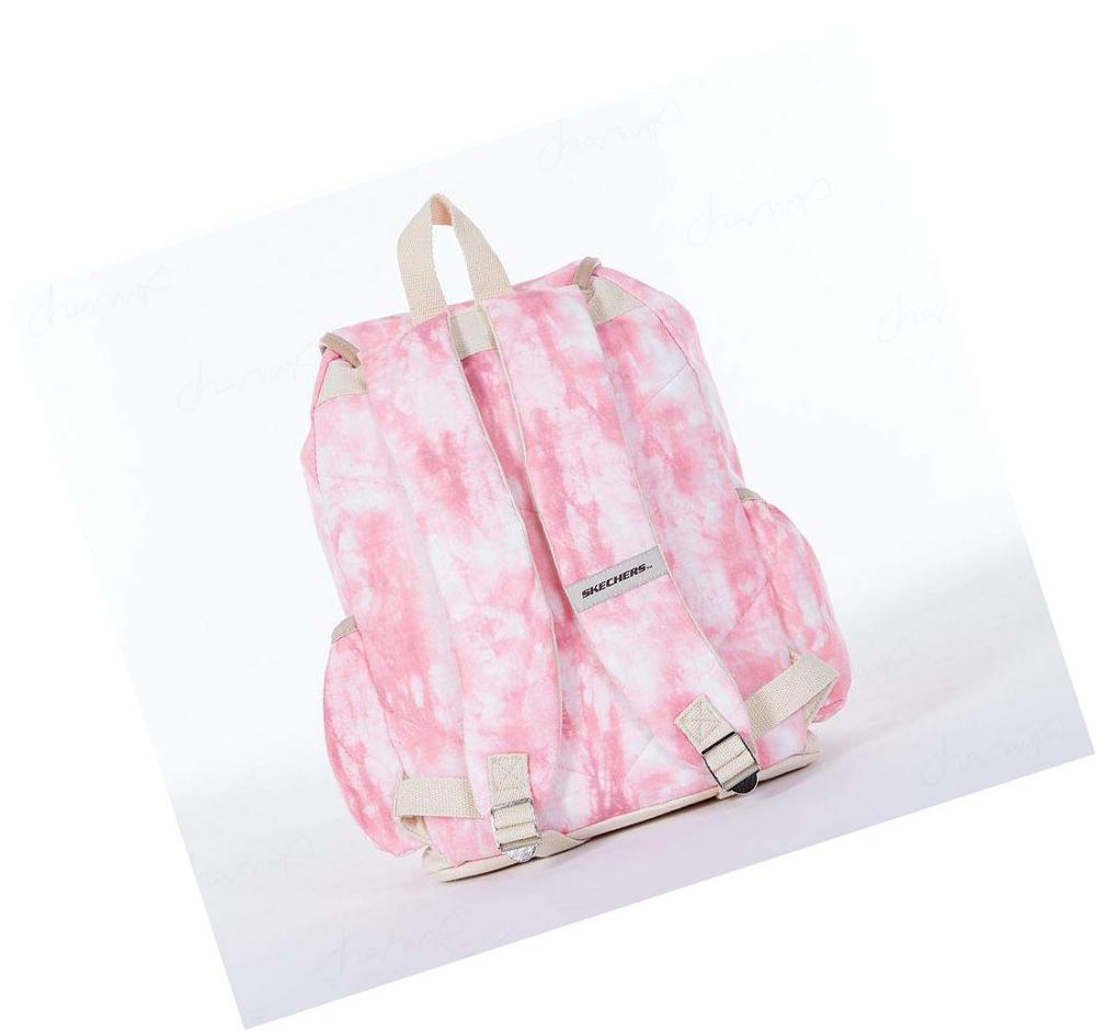 Mochilas Skechers Rucksack Drawstring Mujer Rosas | A609X_AR