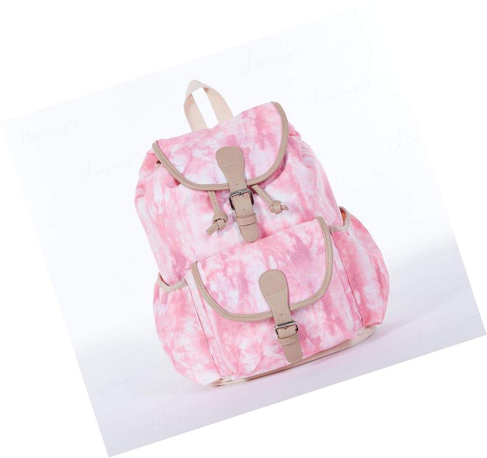 Mochilas Skechers Rucksack Drawstring Mujer Rosas | A609X_AR