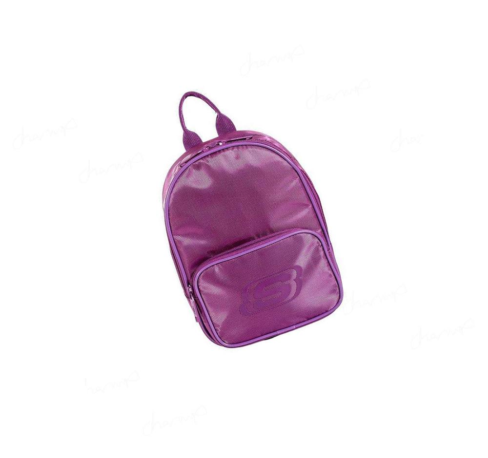 Mochilas Skechers SKX Logo Mini Mujer Moradas | AT090_AR