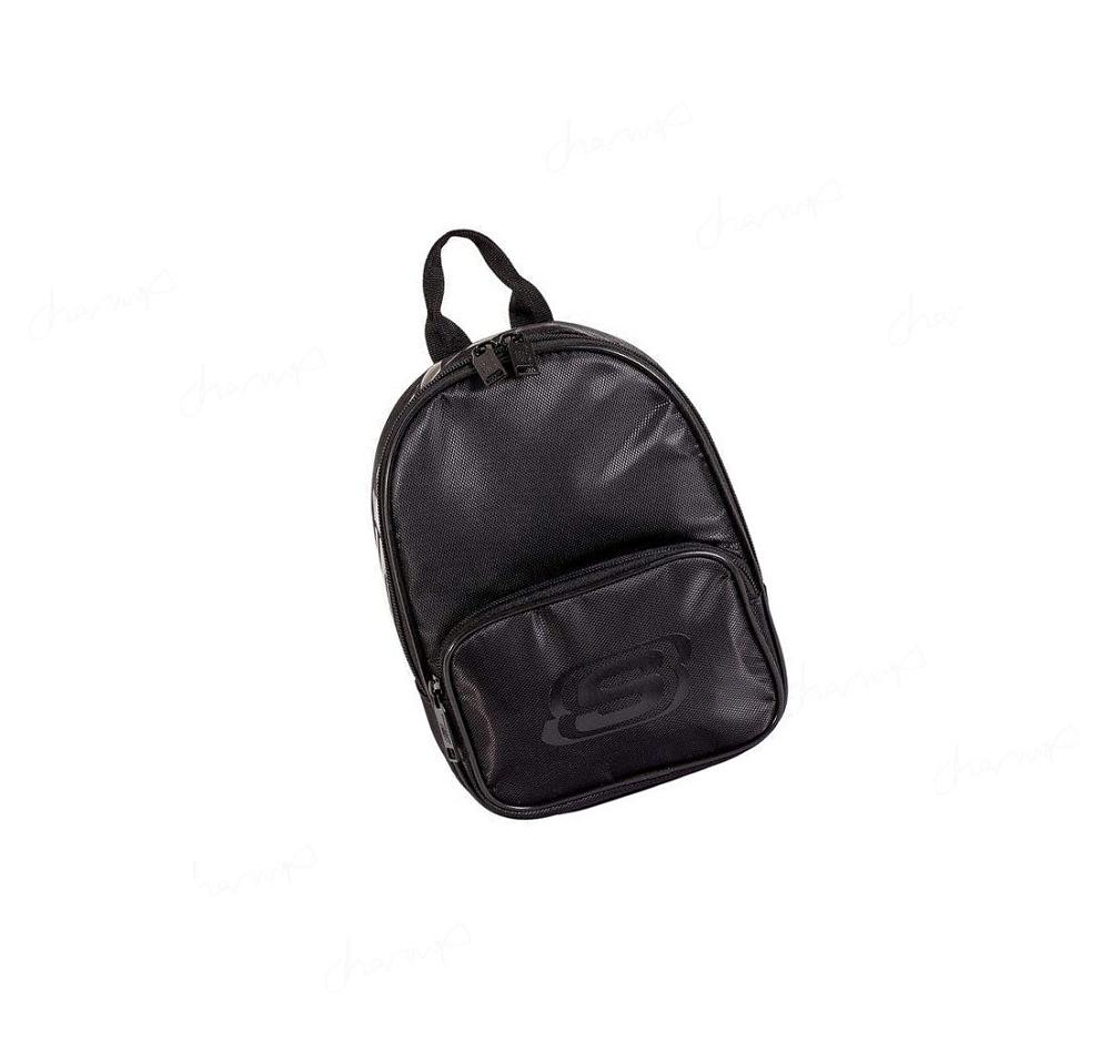 Mochilas Skechers SKX Logo Mini Mujer Negras | AT225_AR