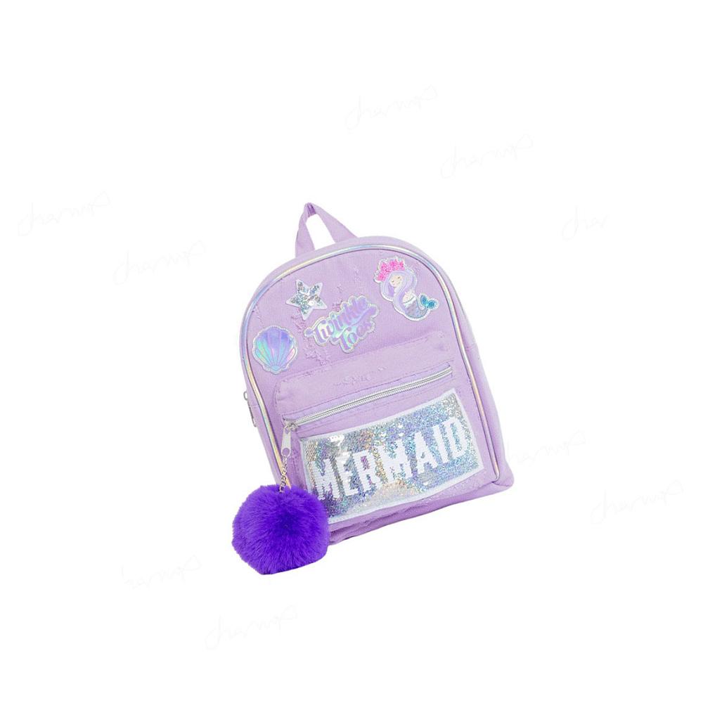 Mochilas Skechers Twinkle Toes: Flip Sequins Mini Niña Moradas | A295A_AR