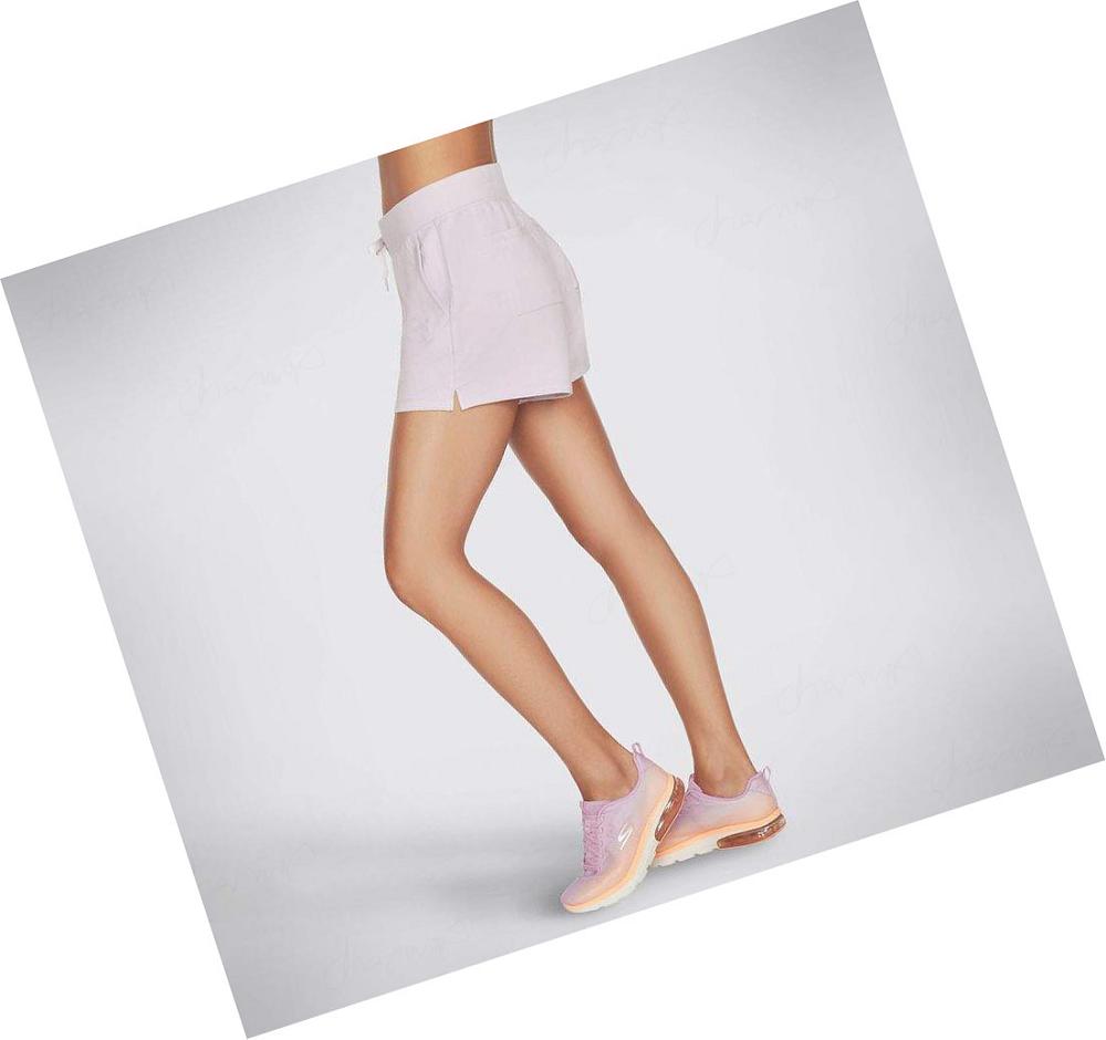 Pantalones Cortos Skechers Getaway Mujer Lavanda | 593AL_AR