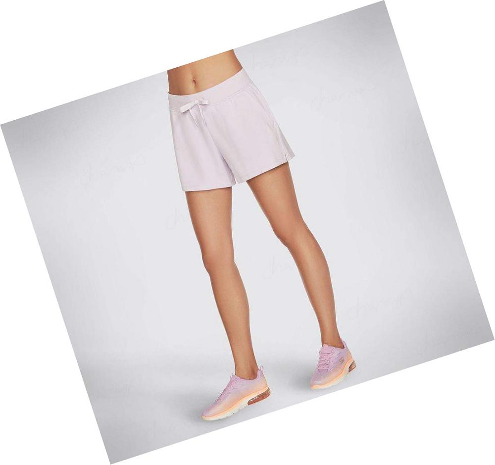 Pantalones Cortos Skechers Getaway Mujer Lavanda | 593AL_AR