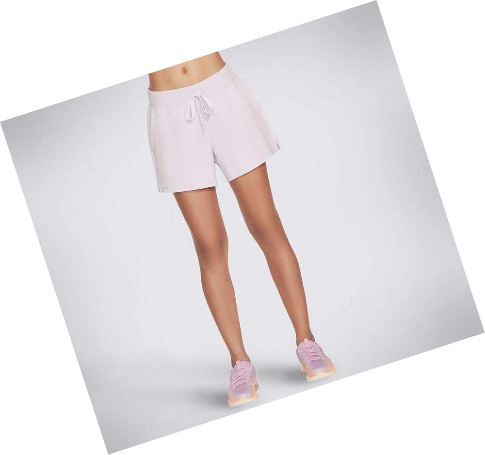 Pantalones Cortos Skechers Getaway Mujer Lavanda | 593AL_AR