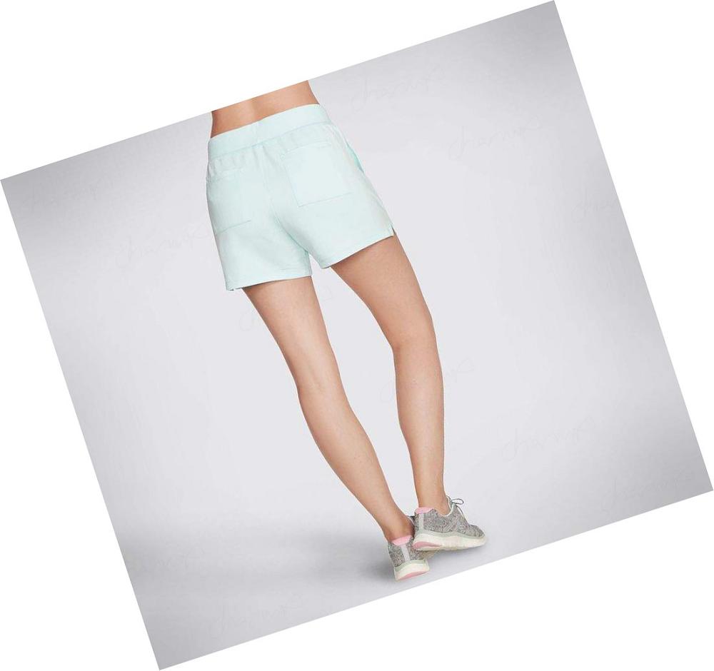 Pantalones Cortos Skechers Getaway Mujer Turquesa | 5969B_AR