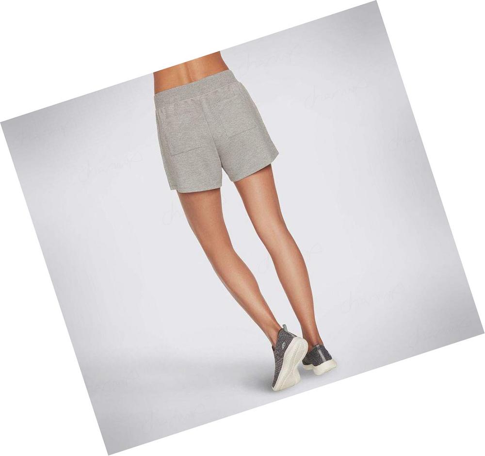 Pantalones Cortos Skechers Getaway Mujer Gris | 59AAC_AR