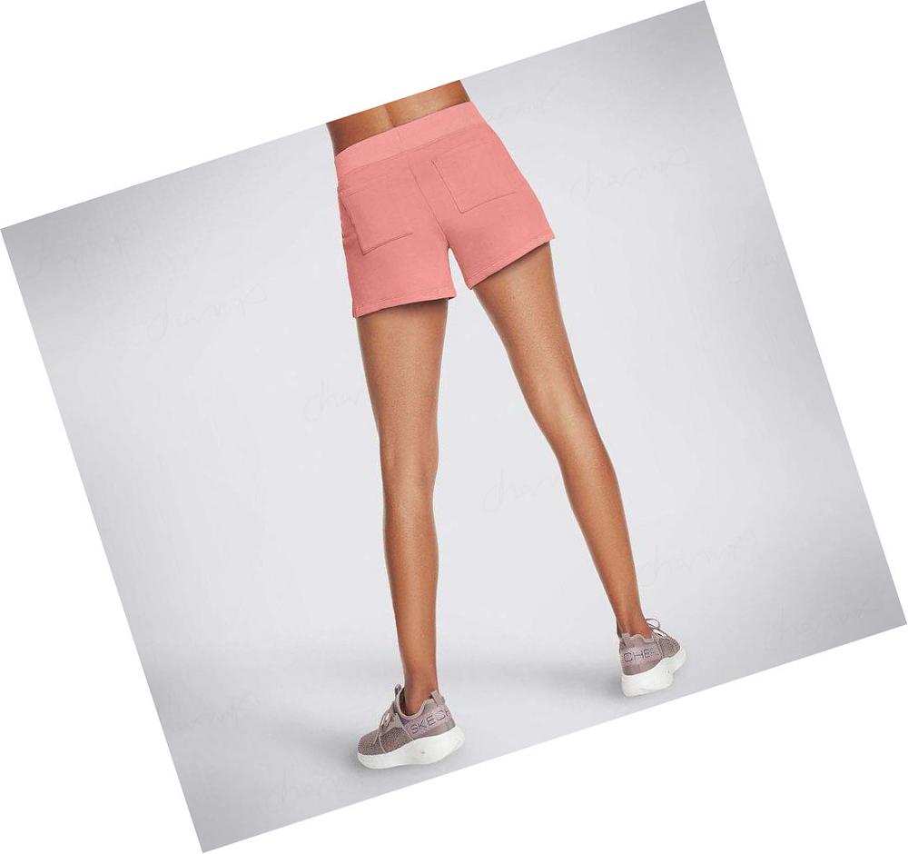 Pantalones Cortos Skechers Getaway Mujer Coral | 59ATE_AR