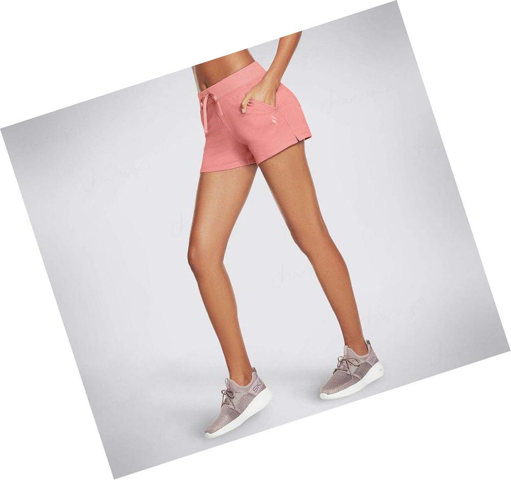 Pantalones Cortos Skechers Getaway Mujer Coral | 59ATE_AR