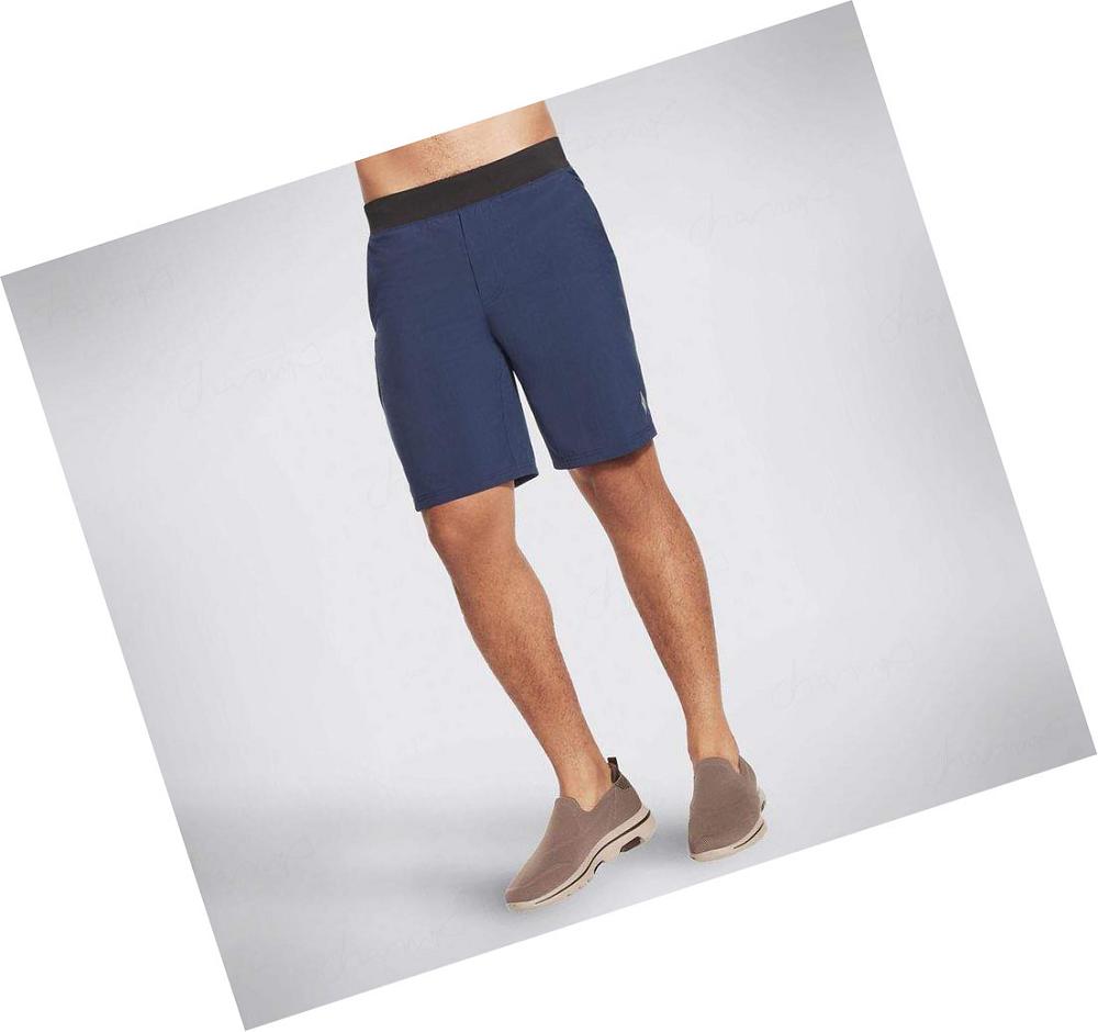 Pantalones Cortos Skechers Movement 9 Inch II Hombre Azul Marino | 3A505_AR