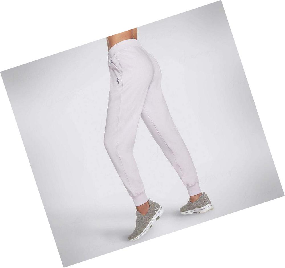 Pantalones Jogger Skechers Diamond Mujer Lavanda | 52T2R_AR