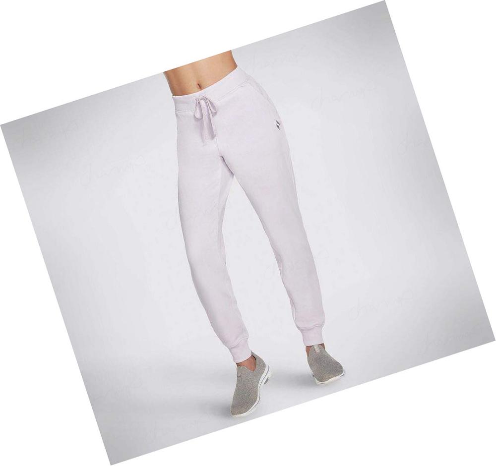 Pantalones Jogger Skechers Diamond Mujer Lavanda | 52T2R_AR