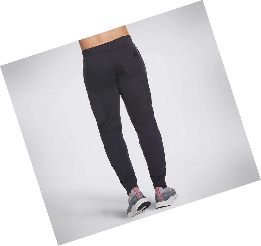 Pantalones Jogger Skechers GO WALK Everywhere Cargo Hombre Negras | 328T3_AR