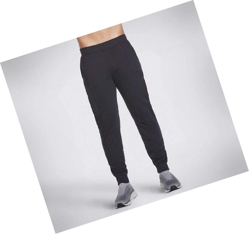 Pantalones Jogger Skechers GO WALK Everywhere Cargo Hombre Negras | 328T3_AR