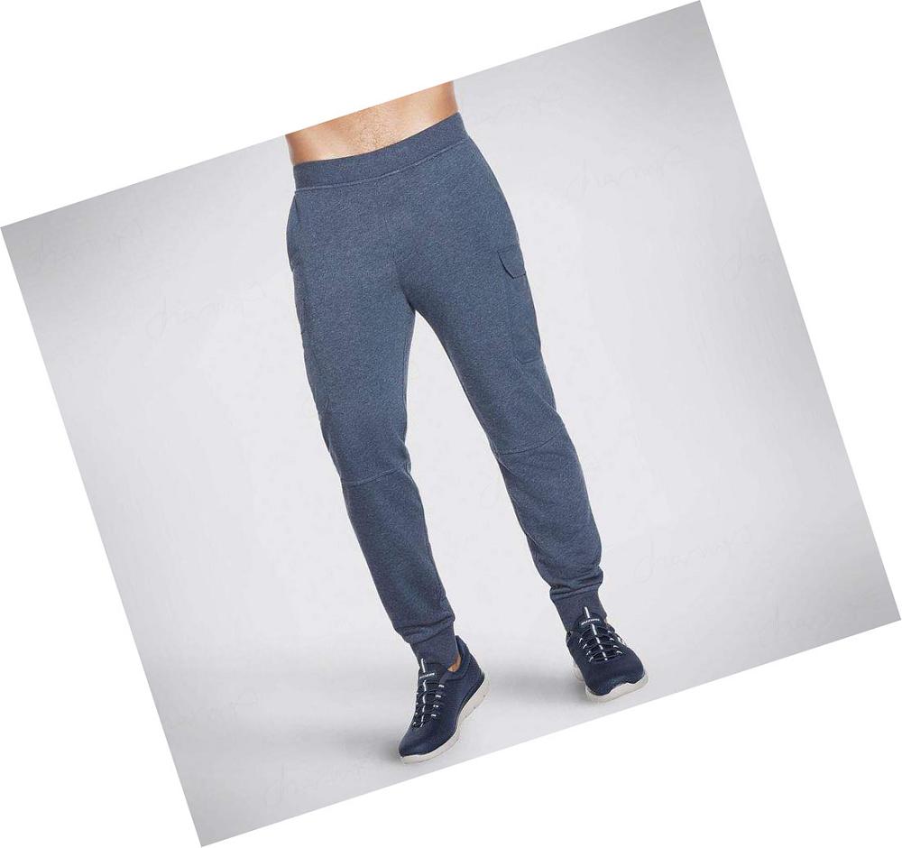 Pantalones Jogger Skechers GO WALK Everywhere Cargo Hombre Azul Marino | 32T5Q_AR