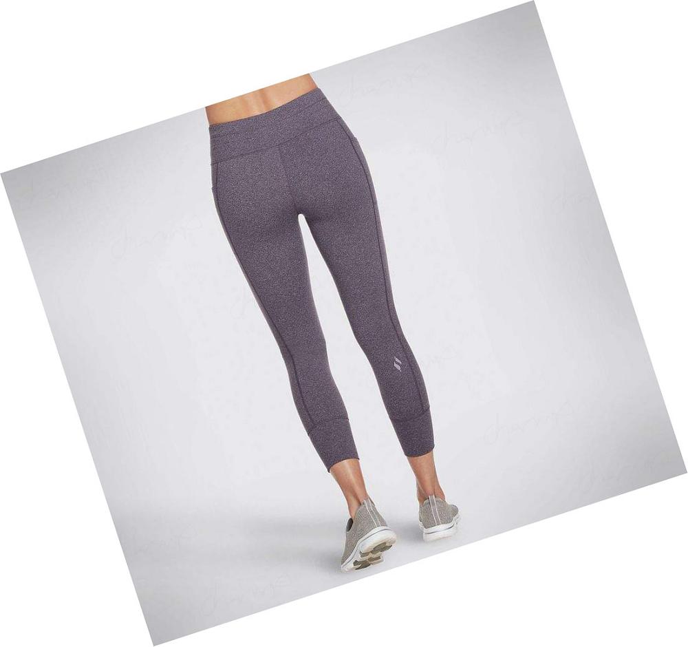 Pantalones Jogger Skechers GOlounge GOFLEX Luxe Mujer Moradas | 5622L_AR