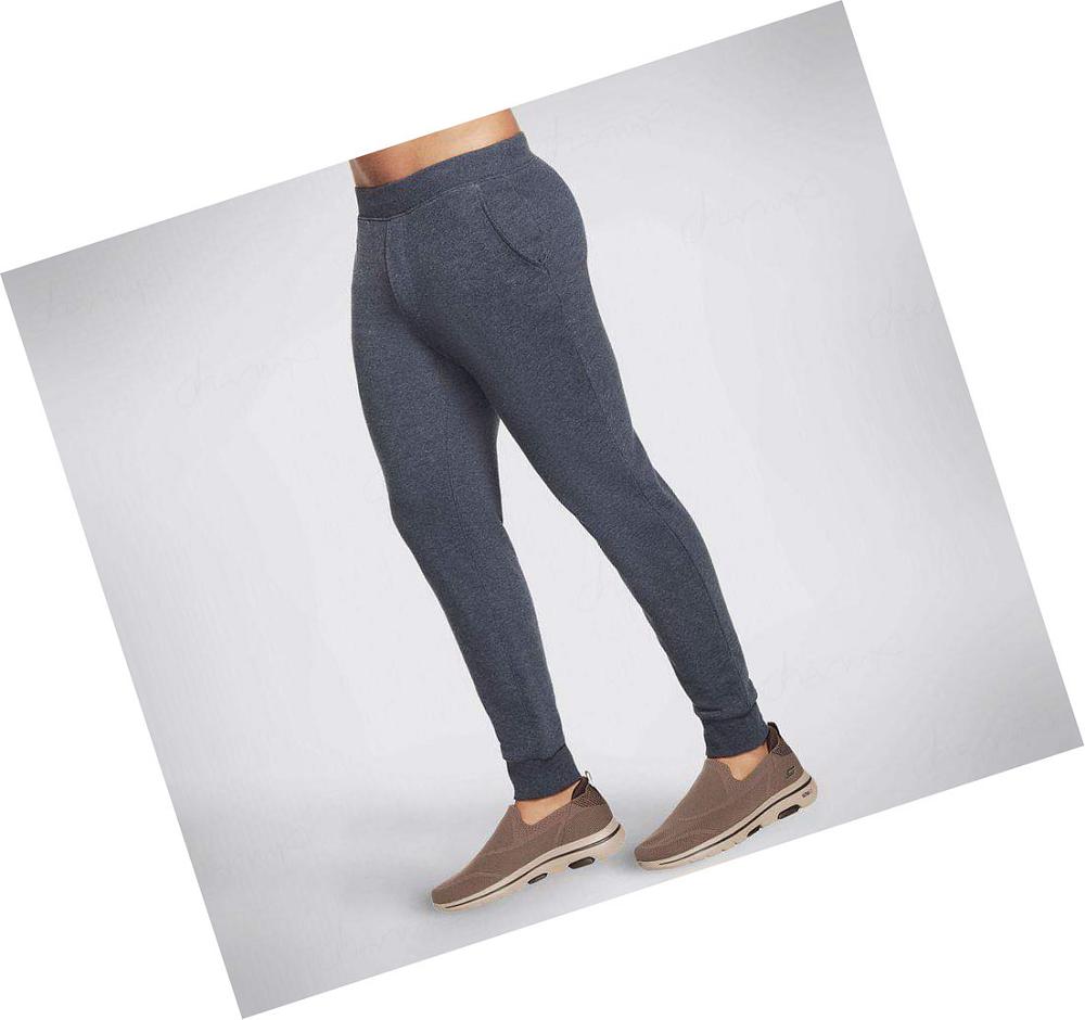 Pantalones Jogger Skechers GOwalk Wear Expedition Hombre Azul Marino | 3250A_AR