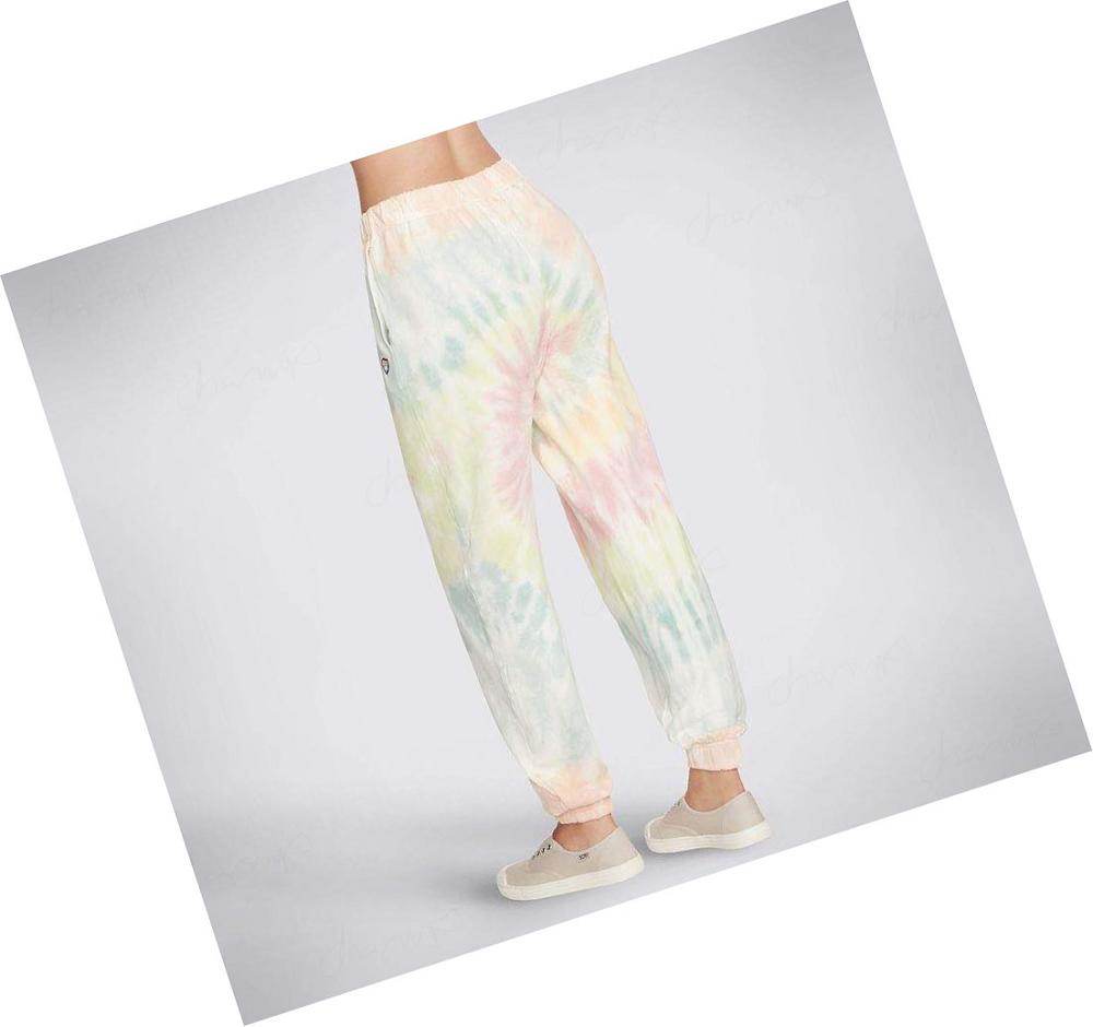 Pantalones Jogger Skechers Rainbobs Purrfect Tie-Dye Mujer Multicolor | 51AAB_AR