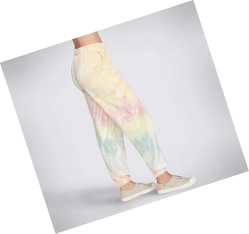 Pantalones Jogger Skechers Rainbobs Purrfect Tie-Dye Mujer Multicolor | 51AAB_AR