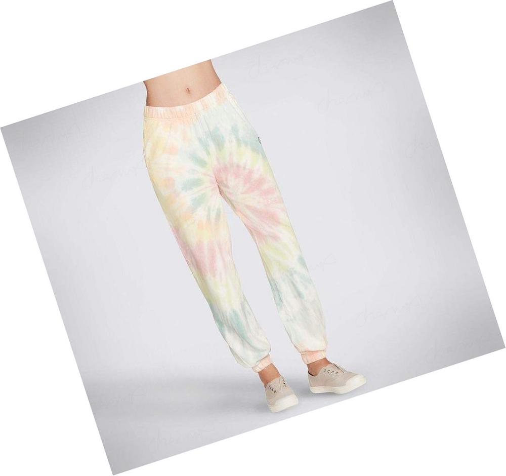 Pantalones Jogger Skechers Rainbobs Purrfect Tie-Dye Mujer Multicolor | 51AAB_AR