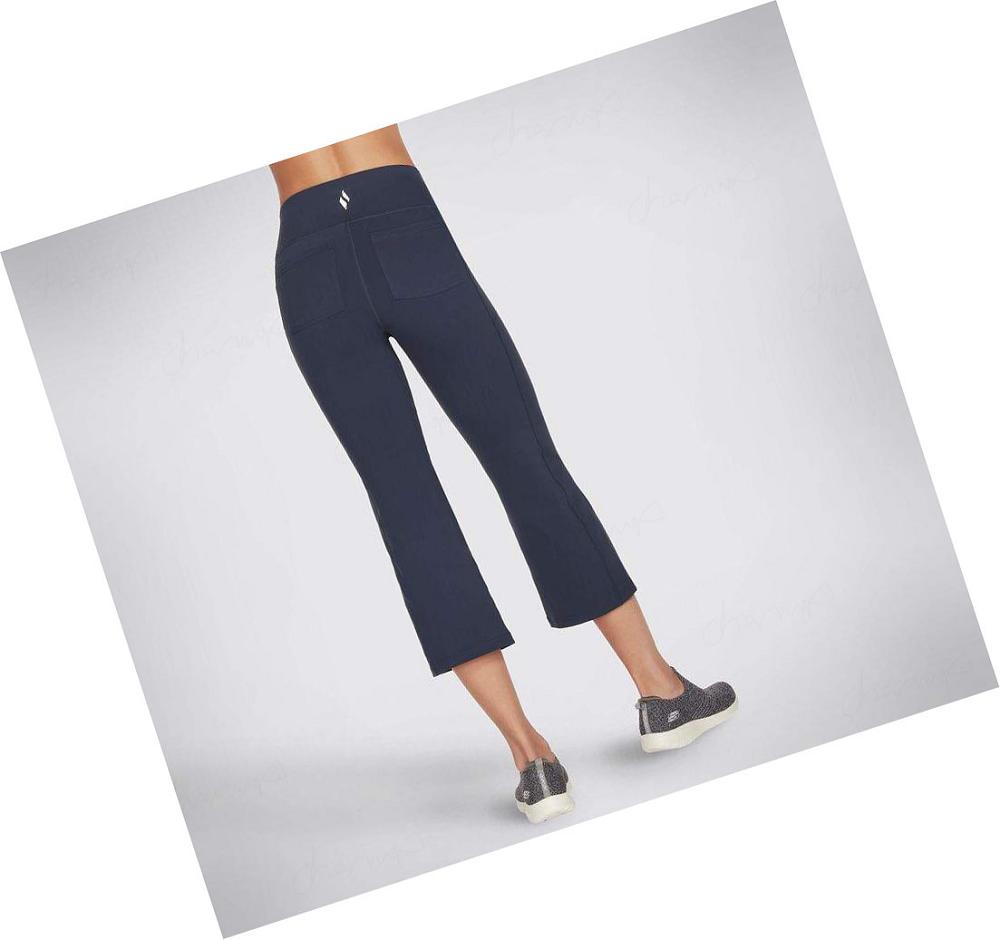 Pantalones Skechers GOWALK Lite Mujer Azul Marino | 608AA_AR