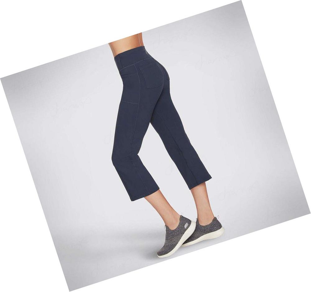 Pantalones Skechers GOWALK Lite Mujer Azul Marino | 608AA_AR