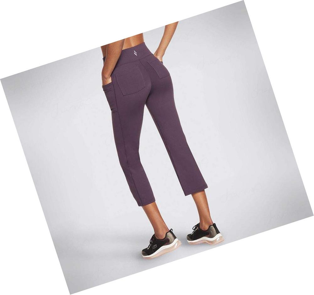 Pantalones Skechers GOWALK Lite Mujer Moradas Oscuro | 6119X_AR