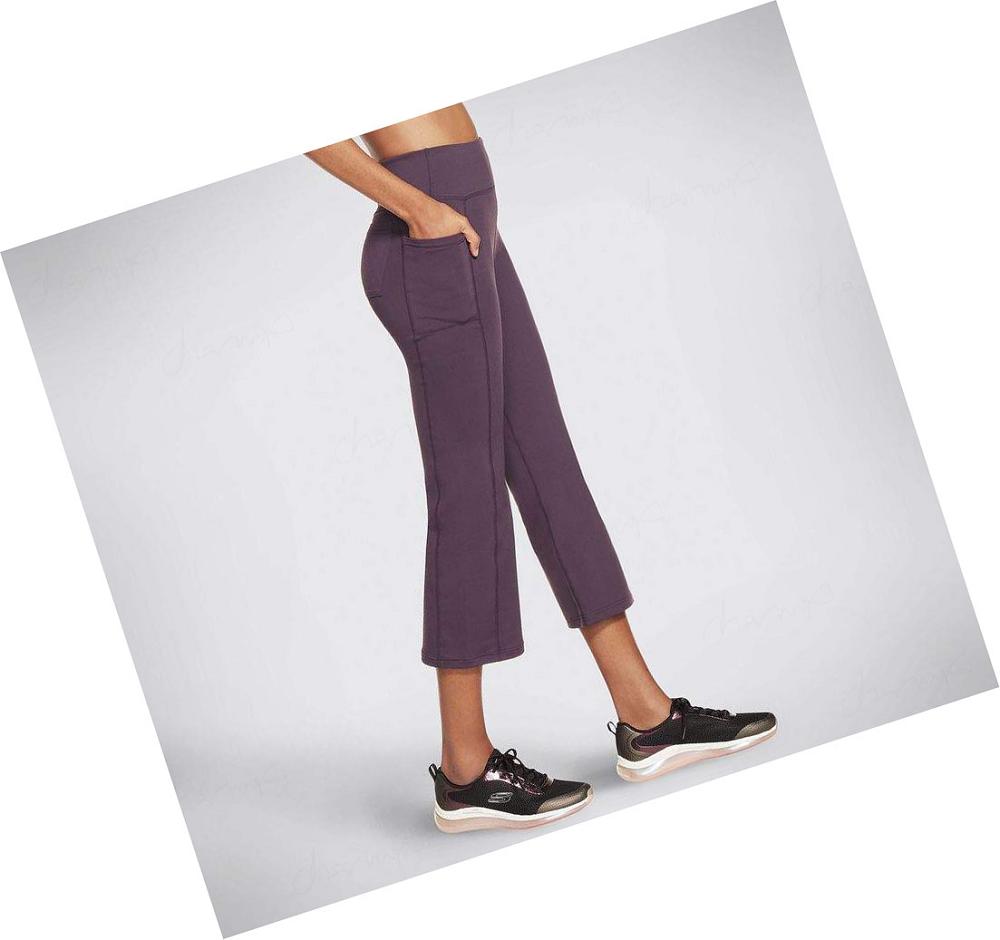 Pantalones Skechers GOWALK Lite Mujer Moradas Oscuro | 6119X_AR