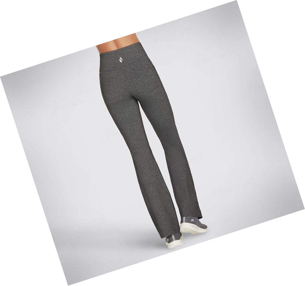 Pantalones Skechers GO WALK Evolution II Flare Mujer Gris | 5522S_AR