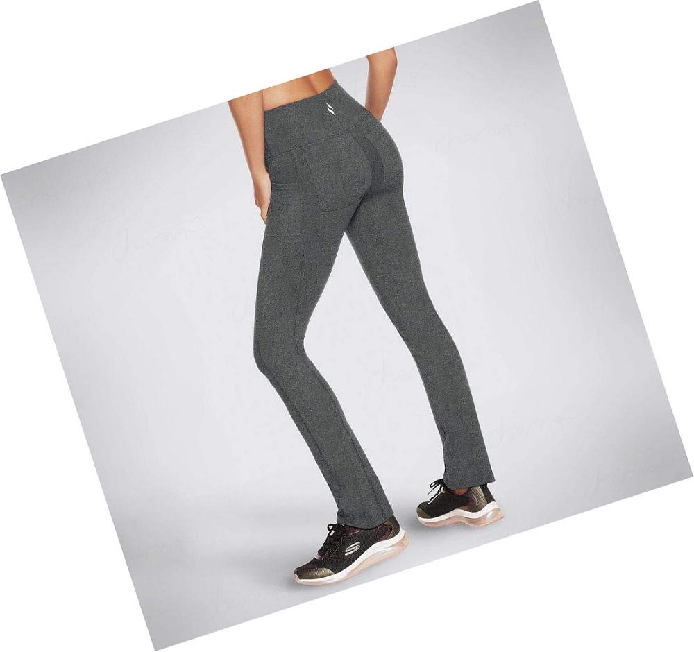 Pantalones Skechers GO WALK Joy Altas Length Mujer Gris | 61AAL_AR