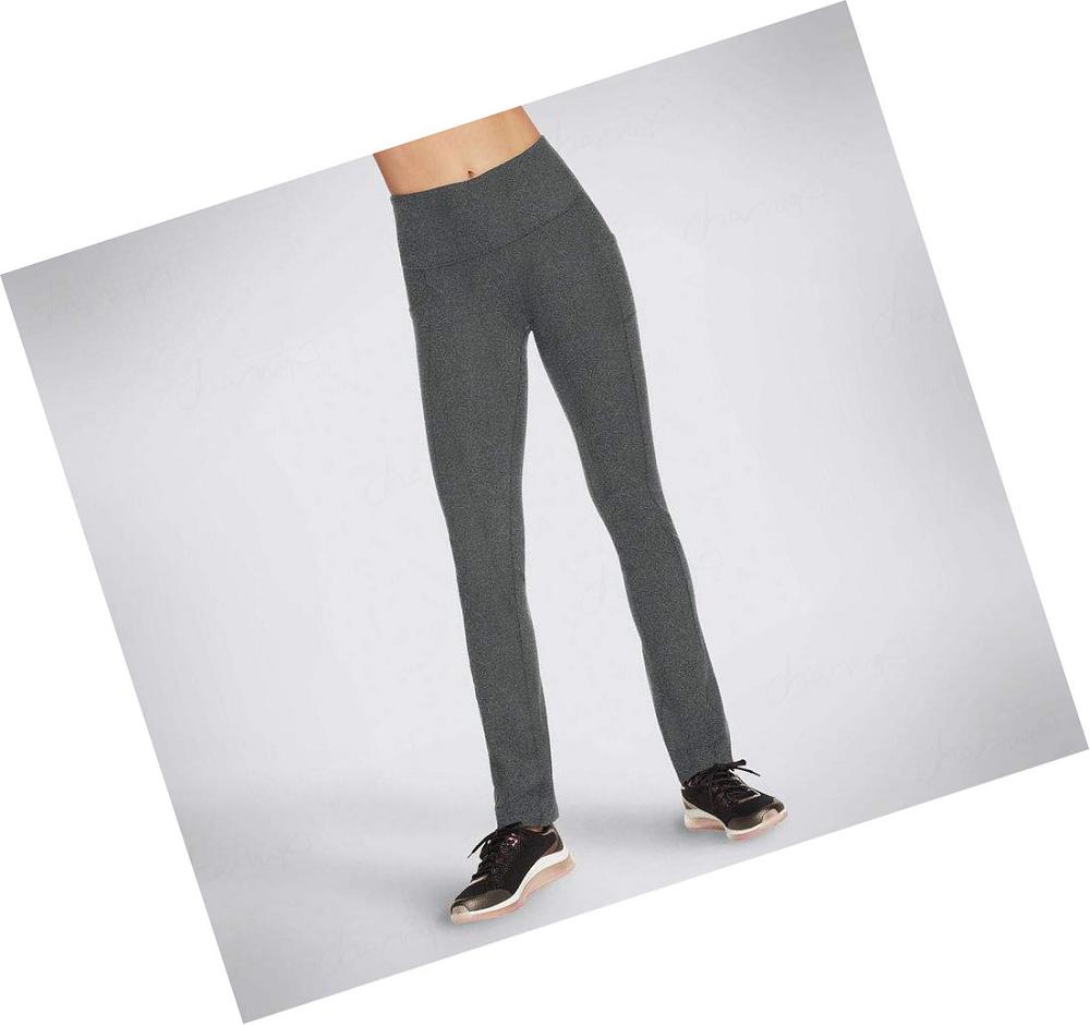 Pantalones Skechers GO WALK Joy Altas Length Mujer Gris | 61AAL_AR