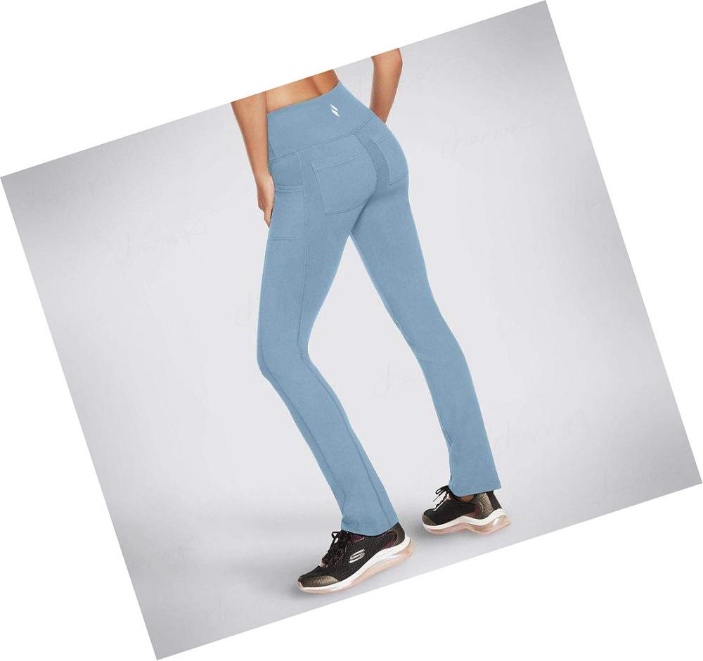 Pantalones Skechers GO WALK Joy Regular Length Mujer Azules | 559AW_AR