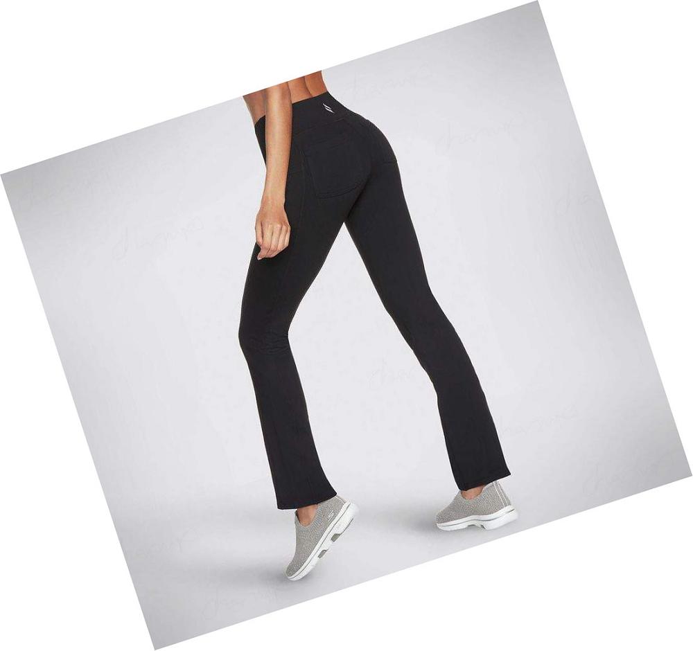 Pantalones Skechers GO WALK OG Altas Length Mujer Negras | 6A19D_AR