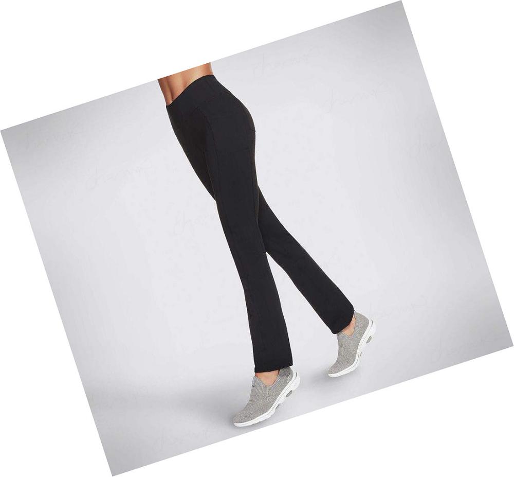 Pantalones Skechers GO WALK OG Altas Length Mujer Negras | 6A19D_AR