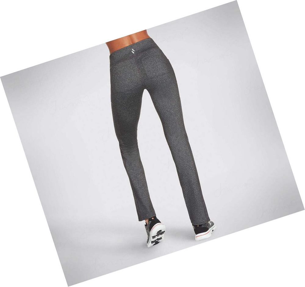 Pantalones Skechers GO WALK OG Petite Length Mujer Gris | 6A3A0_AR