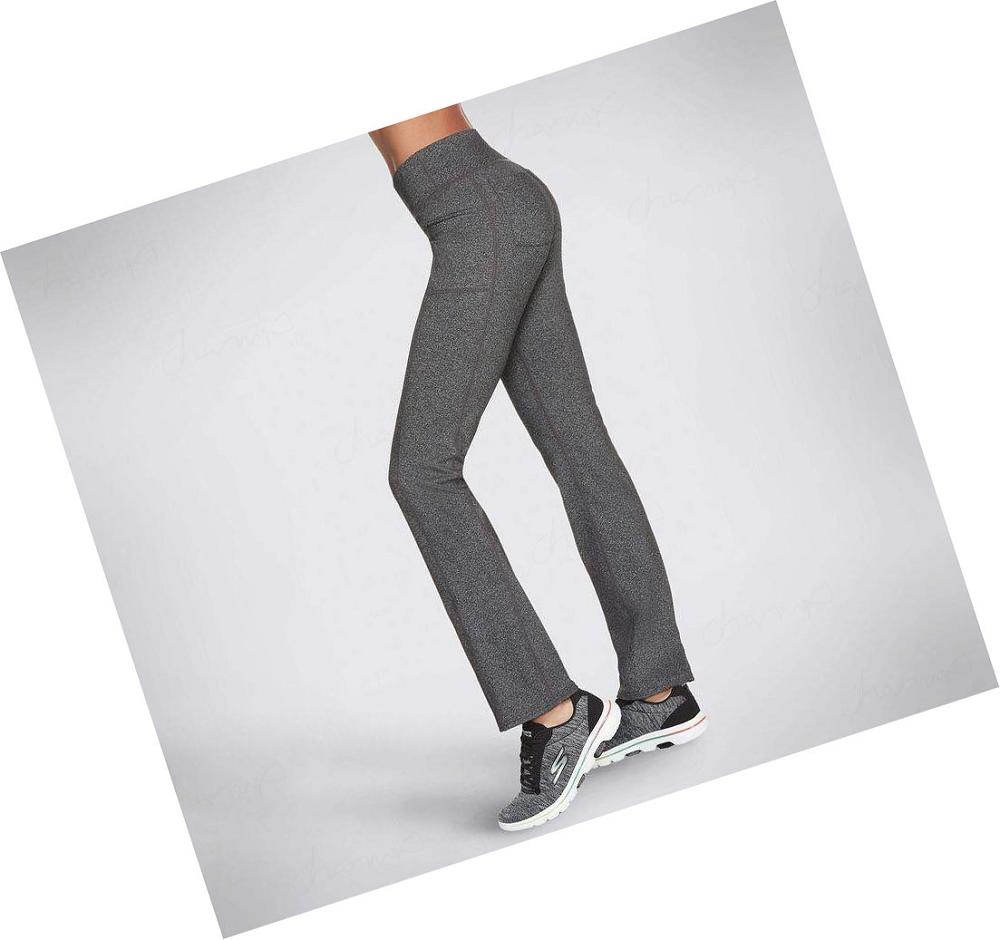 Pantalones Skechers GO WALK OG Petite Length Mujer Gris | 6A3A0_AR