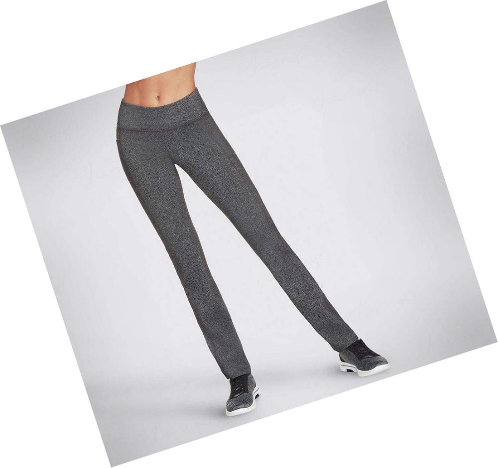 Pantalones Skechers GO WALK OG Petite Length Mujer Gris | 6A3A0_AR